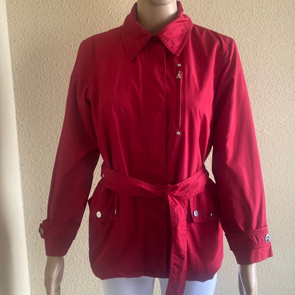 Lauren Ralph Lauren Beautifull Women Red Jacket Size P/M Petite.